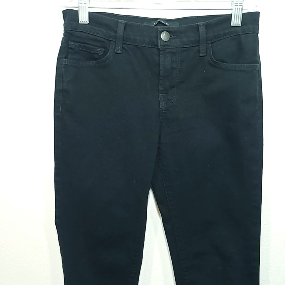 J Brand Skinny Leg Shadow Black Jeans size 25